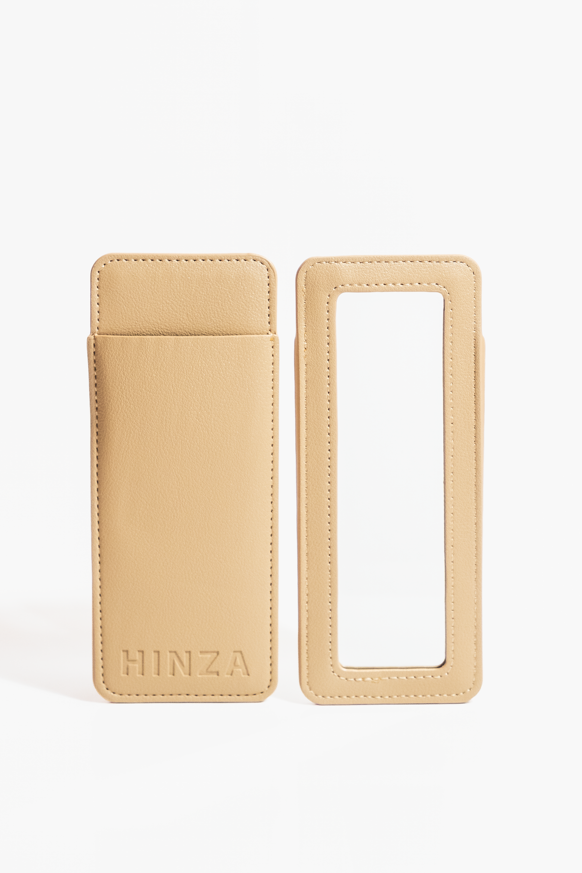 Mirrored lip liner case - nude